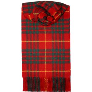Scottish Wool Tartan Scarf-M10
