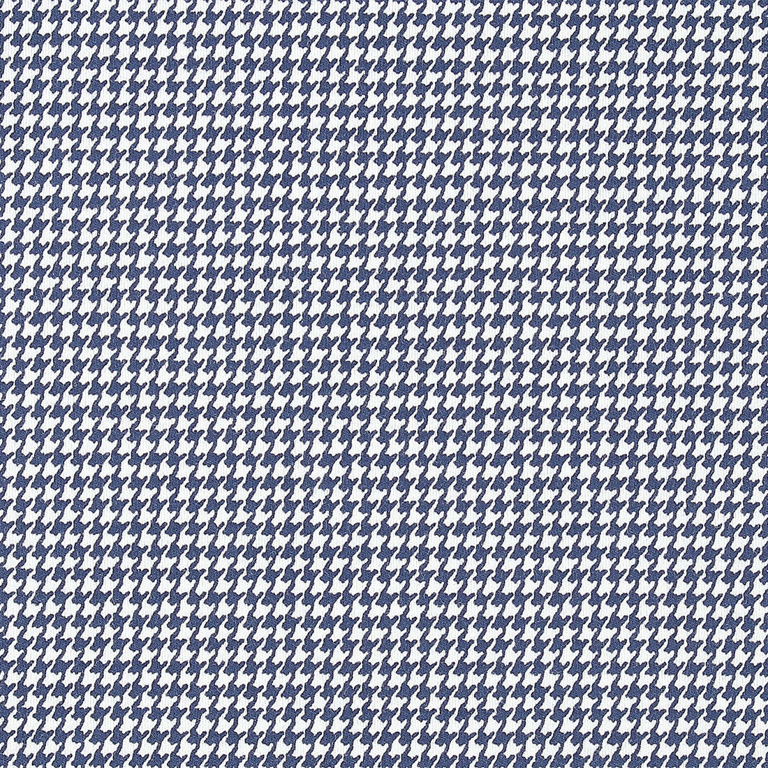 Blue Cotton Jersey Houndstooth FL407582 000019 - Image 2