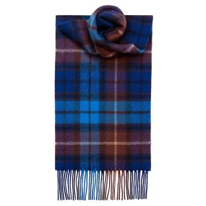 Scottish Wool Tartan Scarf-M7