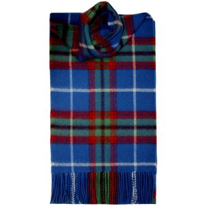 Scottish Wool Tartan Scarf-M15