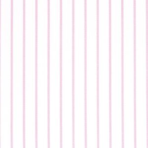 Pink Stripe White Fabric 3030-W120-0005