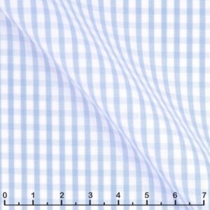Sky Blue Gingham Check