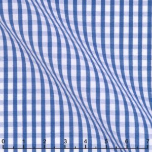 Royal Blue Gingham Check