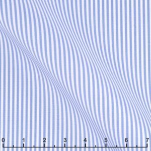 Blue Fine Bengal Stripe