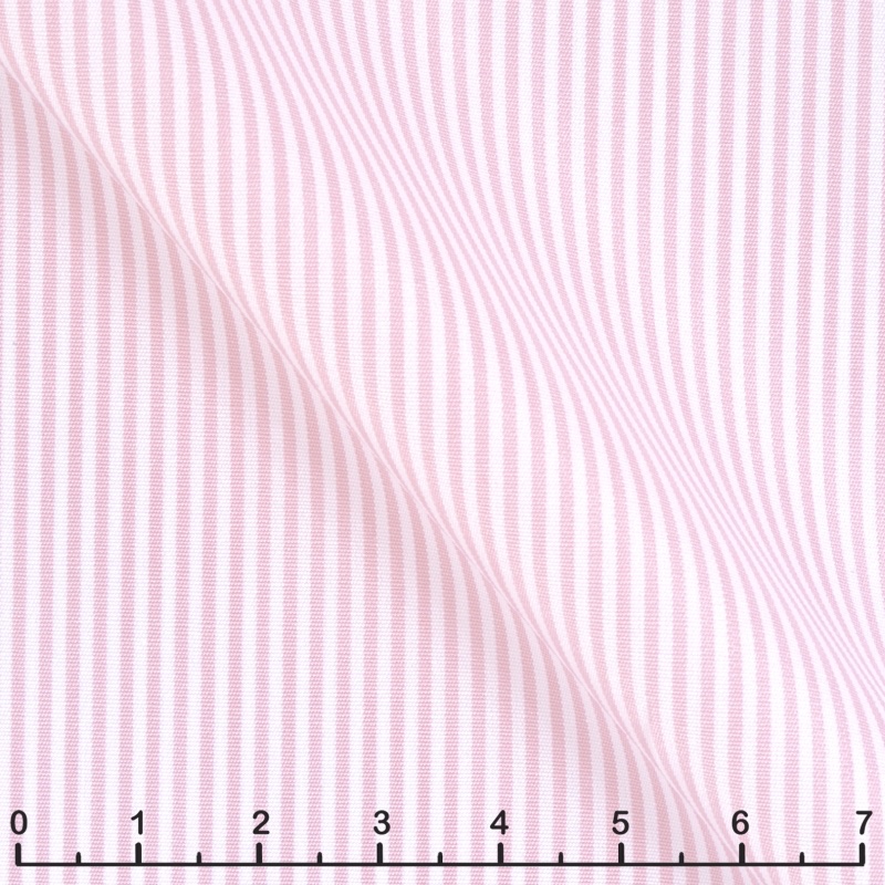 Pink Fine Bengal Stripe