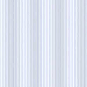 White and Blue Stripe ALBINI ITALY FL406162