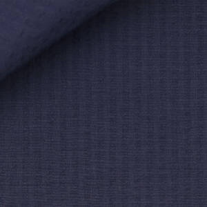 Navy Seersucker Fabric - Image 2