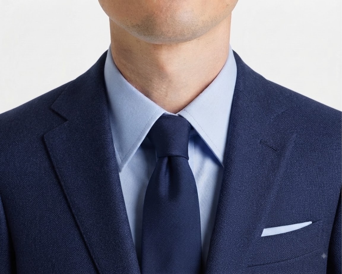 bond collar and blazer