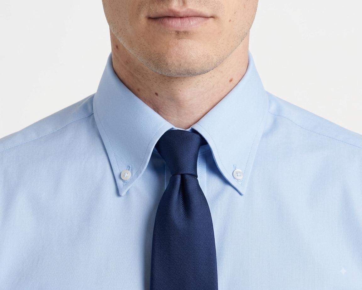 button down and tie
