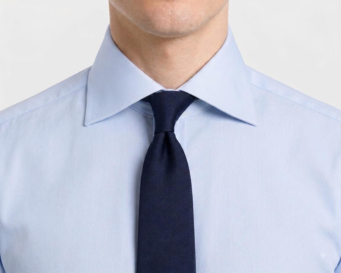 english cutaway collar and tie